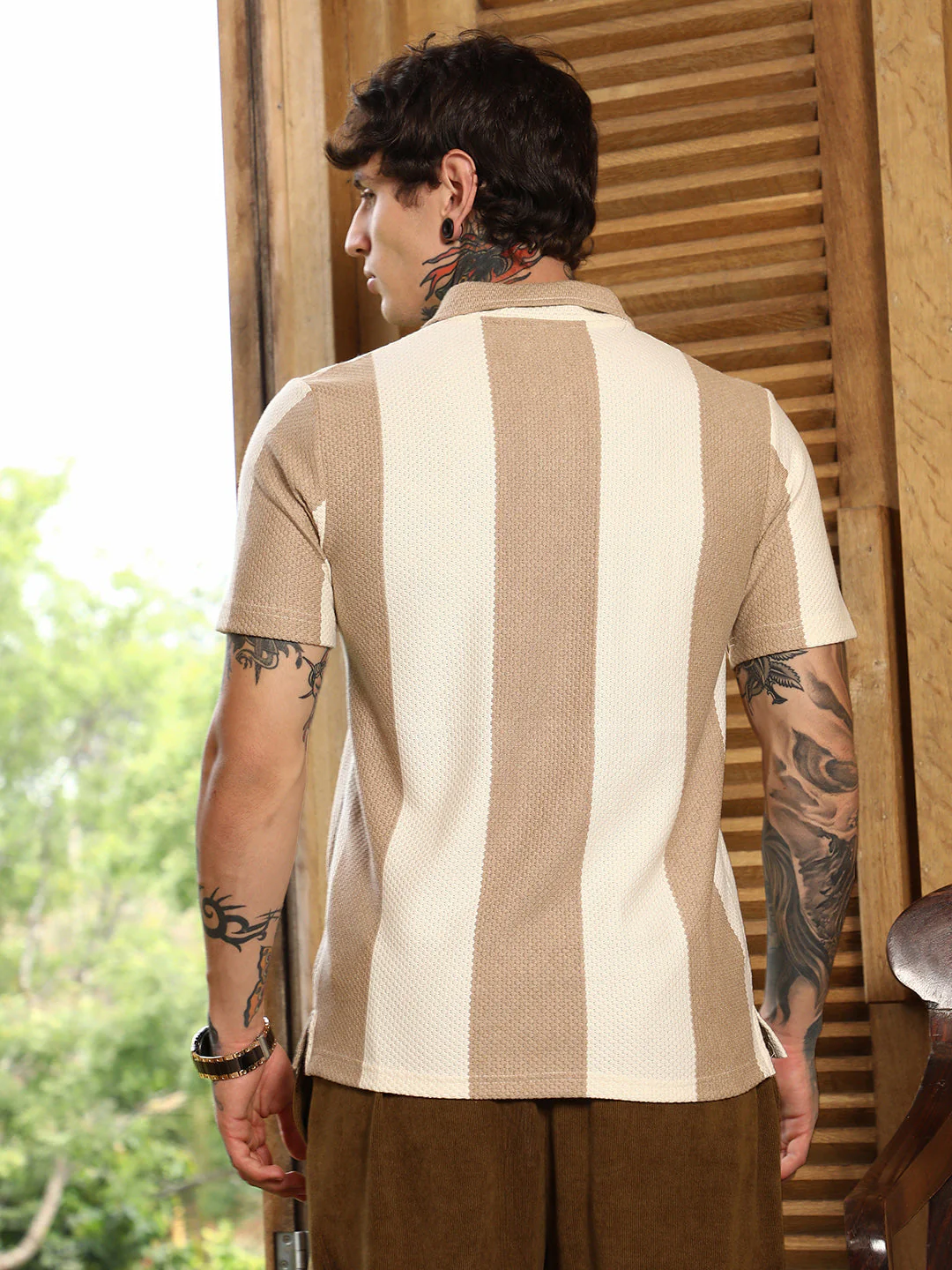 Awning-Tactile Polo T-Shirt - Image 4