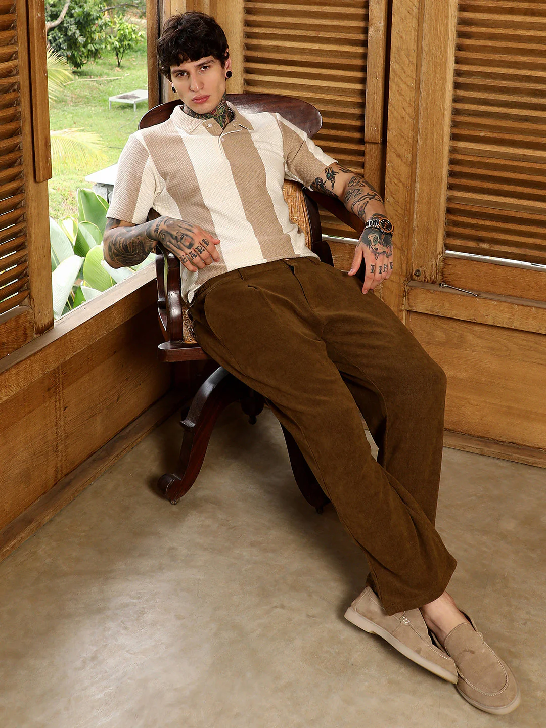 Awning-Tactile Polo T-Shirt - Image 6