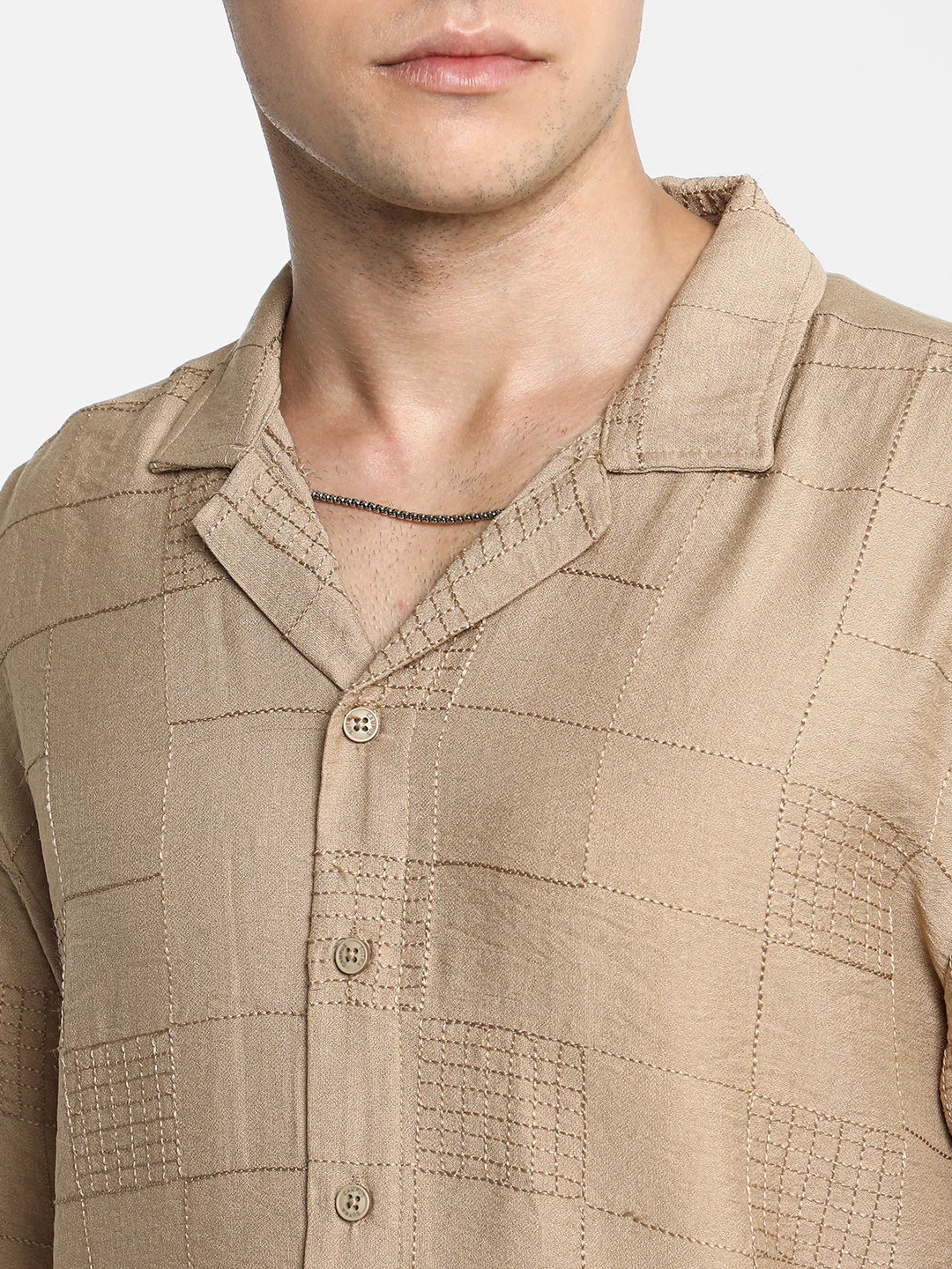 Graph-Tactile Oversized Shirt - Image 14
