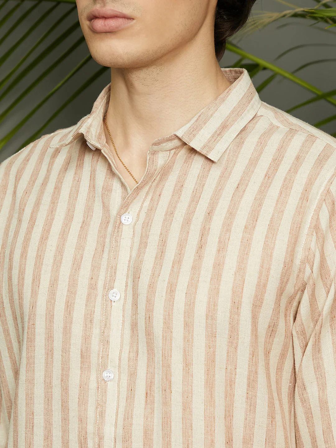 Heathered-Stripe Shirt - Image 15
