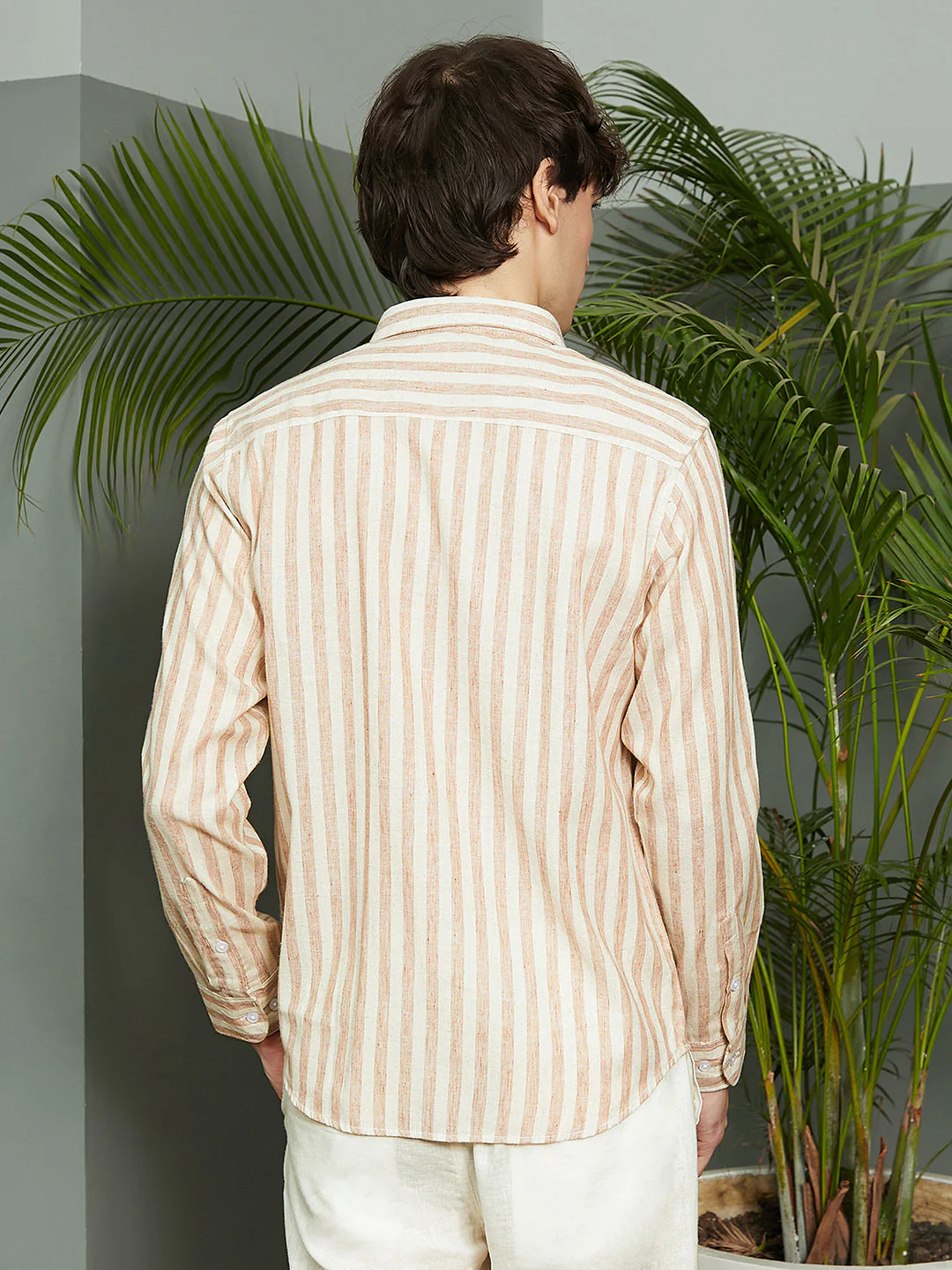 Heathered-Stripe Shirt - Image 5