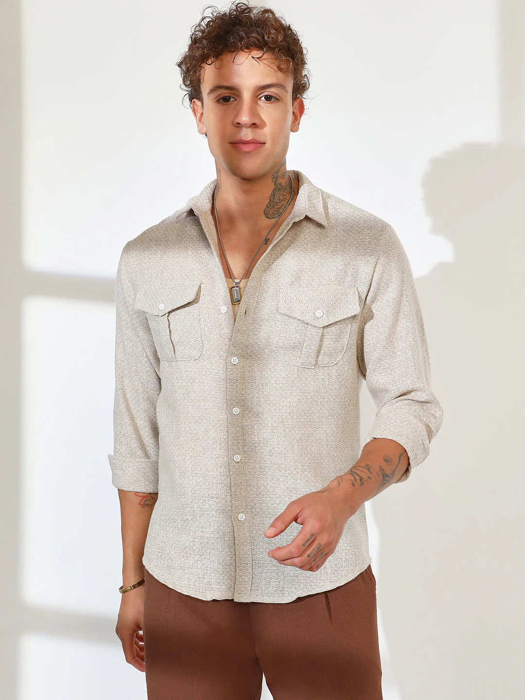 Basket-Weave Shirt - Image 2