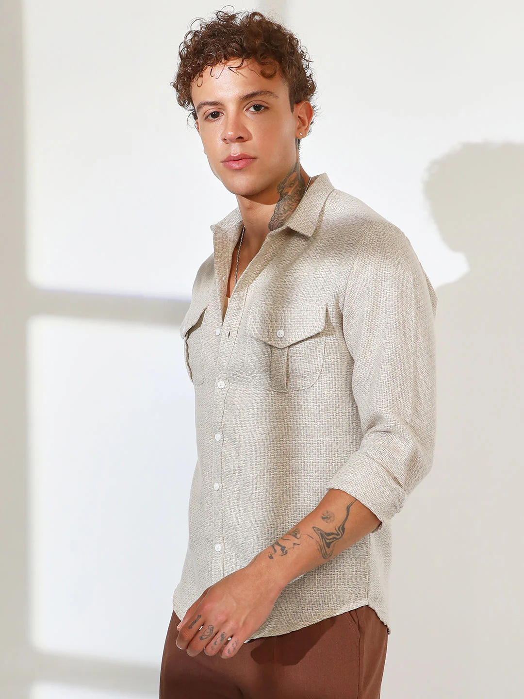 Basket-Weave Shirt - Image 3