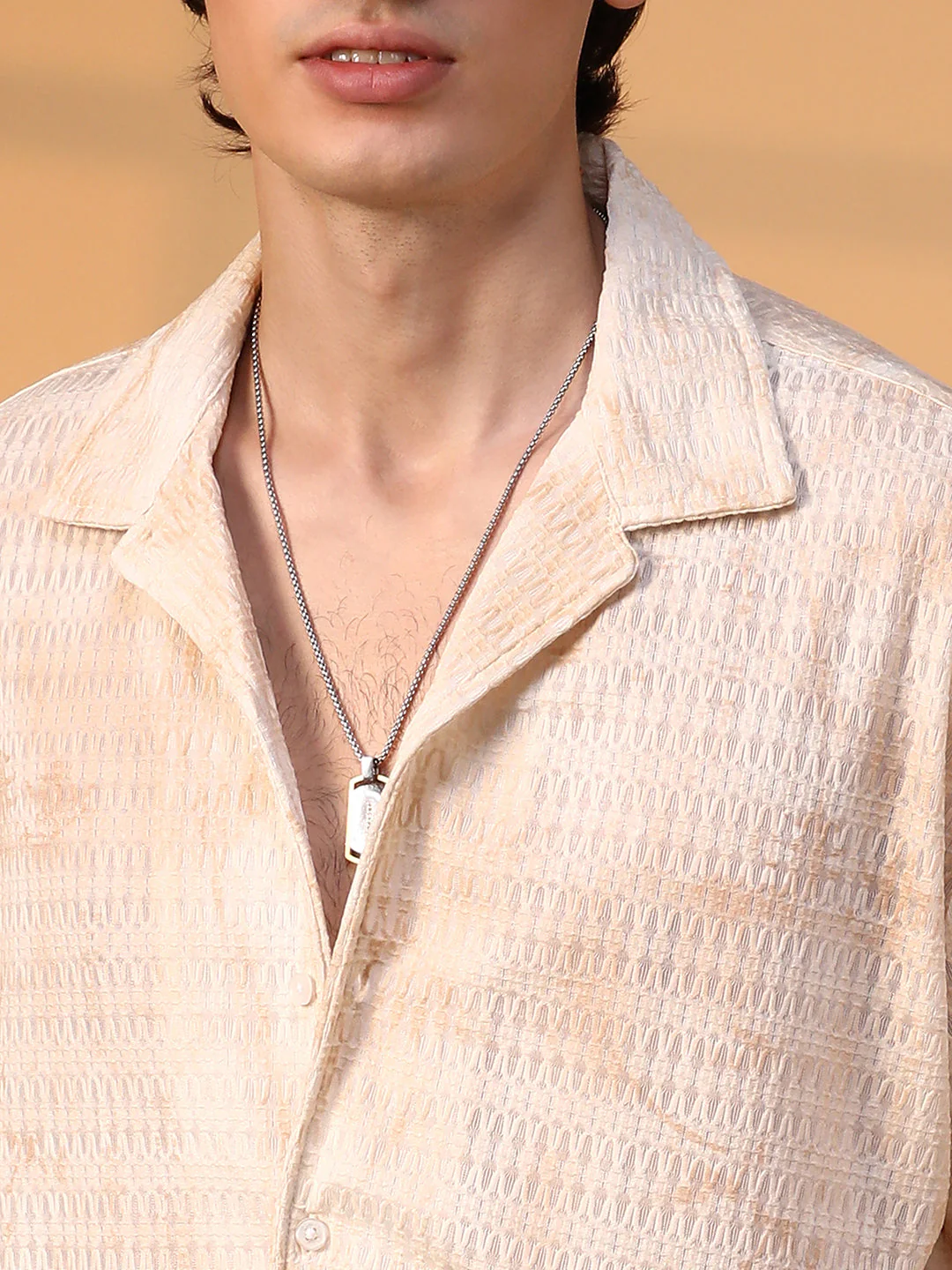 Faded Woven Oversized Shirt - Image 7