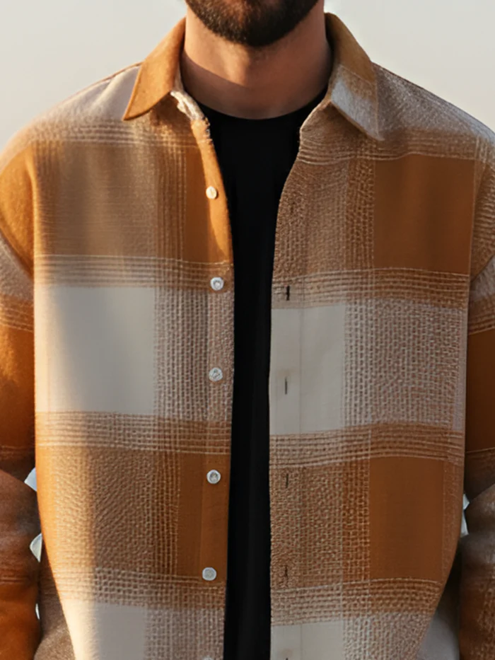 Vignette-Checkered Oversized Shirt - Image 6