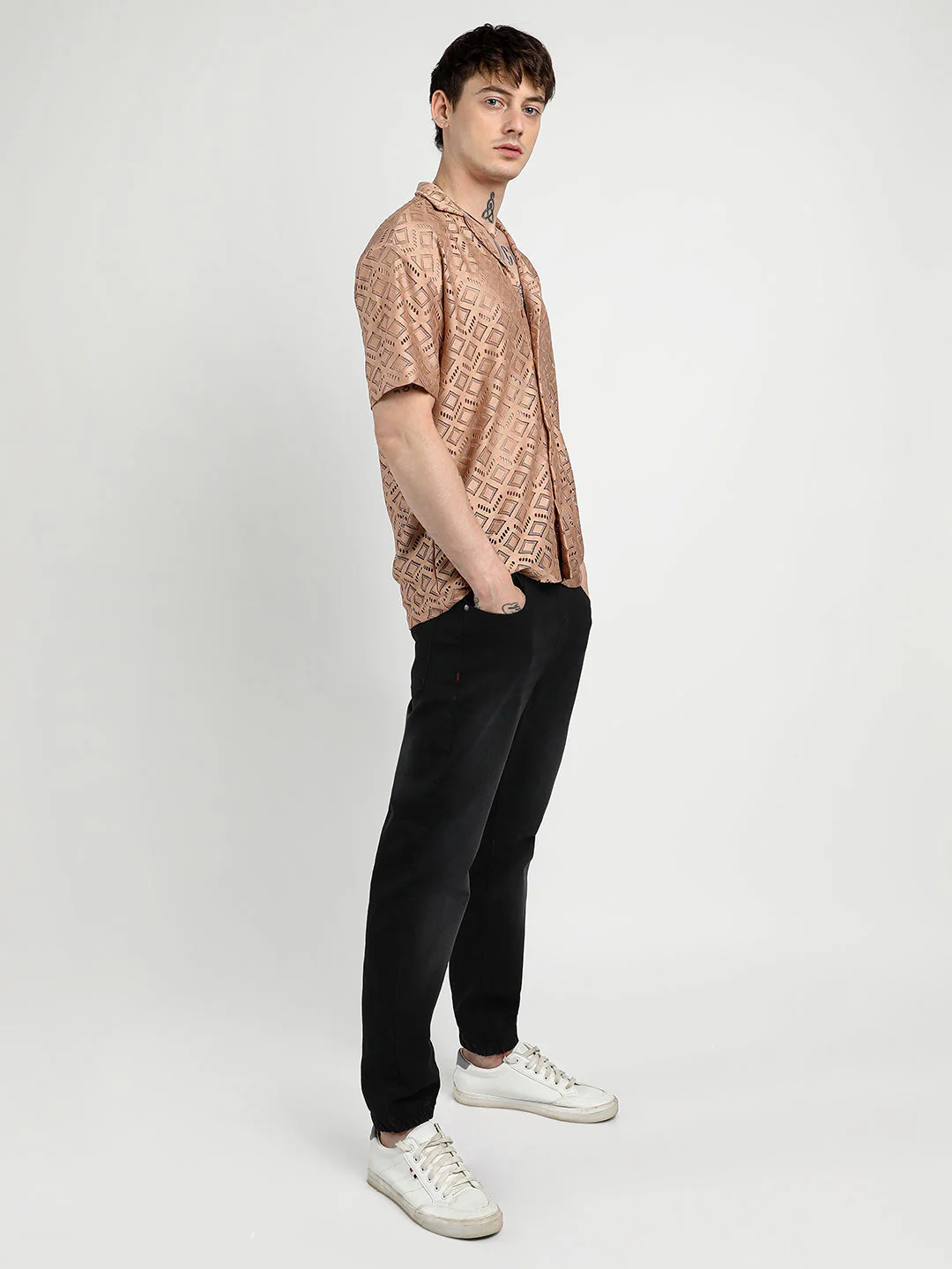 Oversized Rhombus Shirt - Image 5