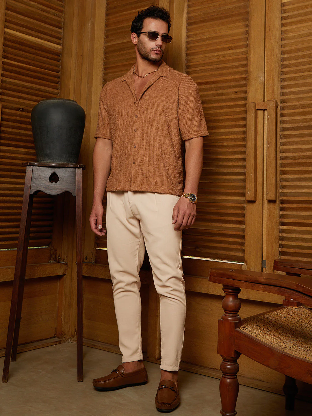 Tactile-Resort Oversized Shirt - Image 6