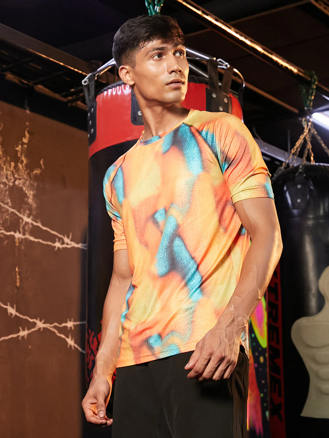 Abstract Activewear T-Shirt - Image 3