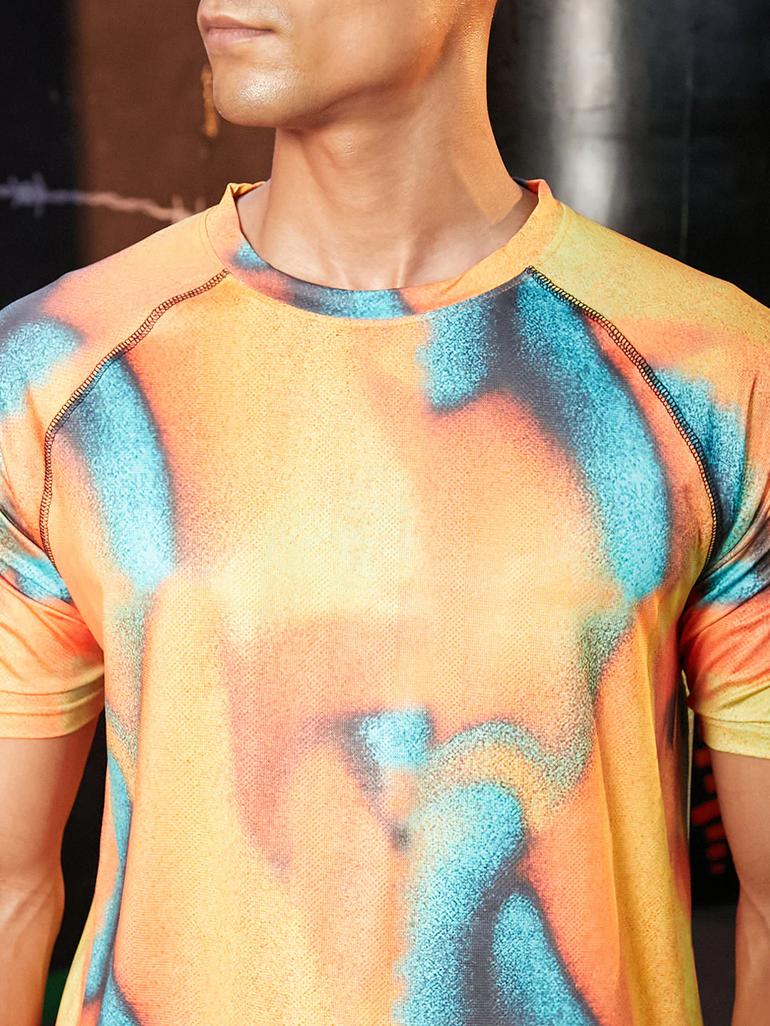Abstract Activewear T-Shirt - Image 7