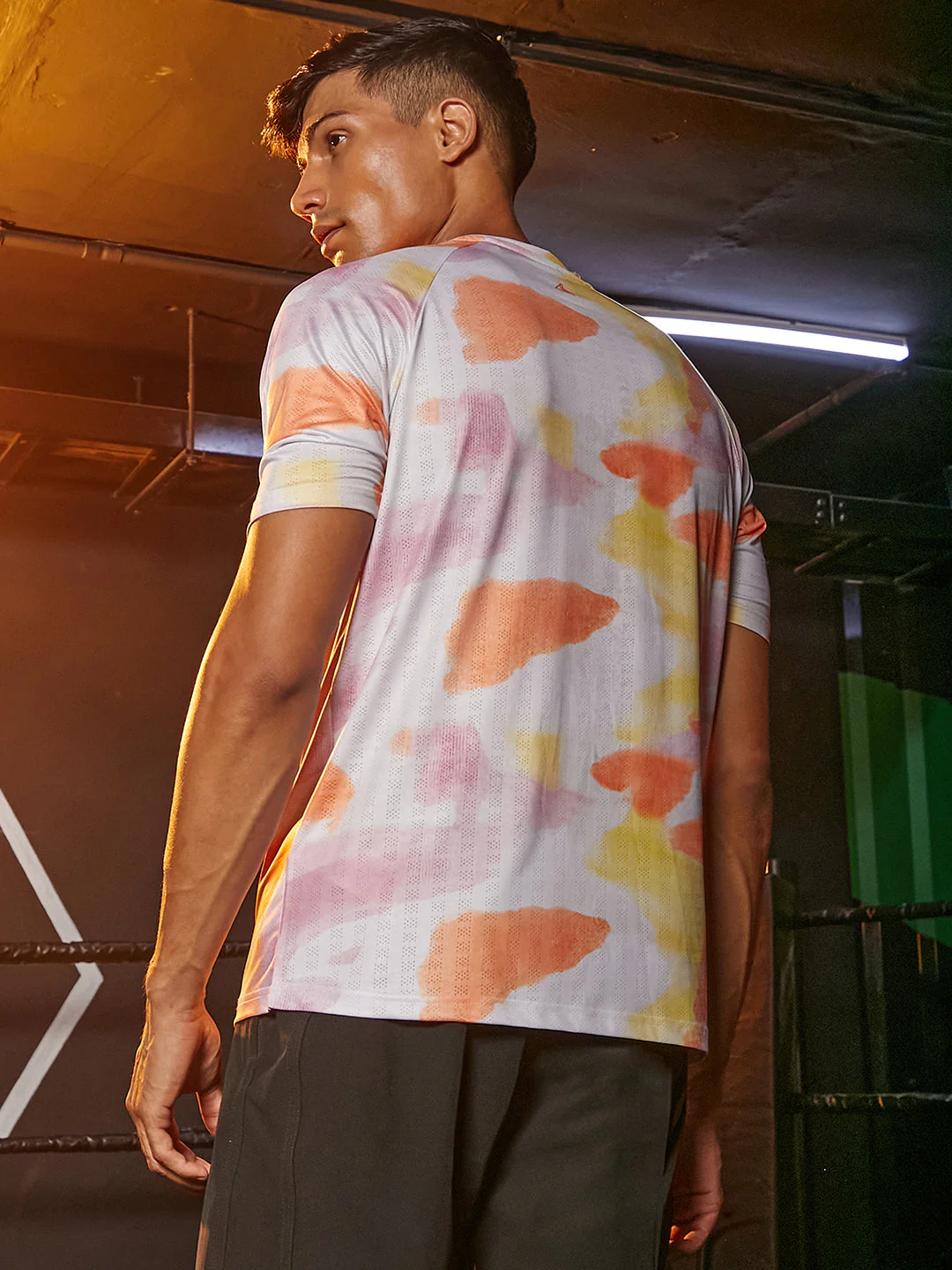 Water Strokes Activewear T-Shirt - Image 4