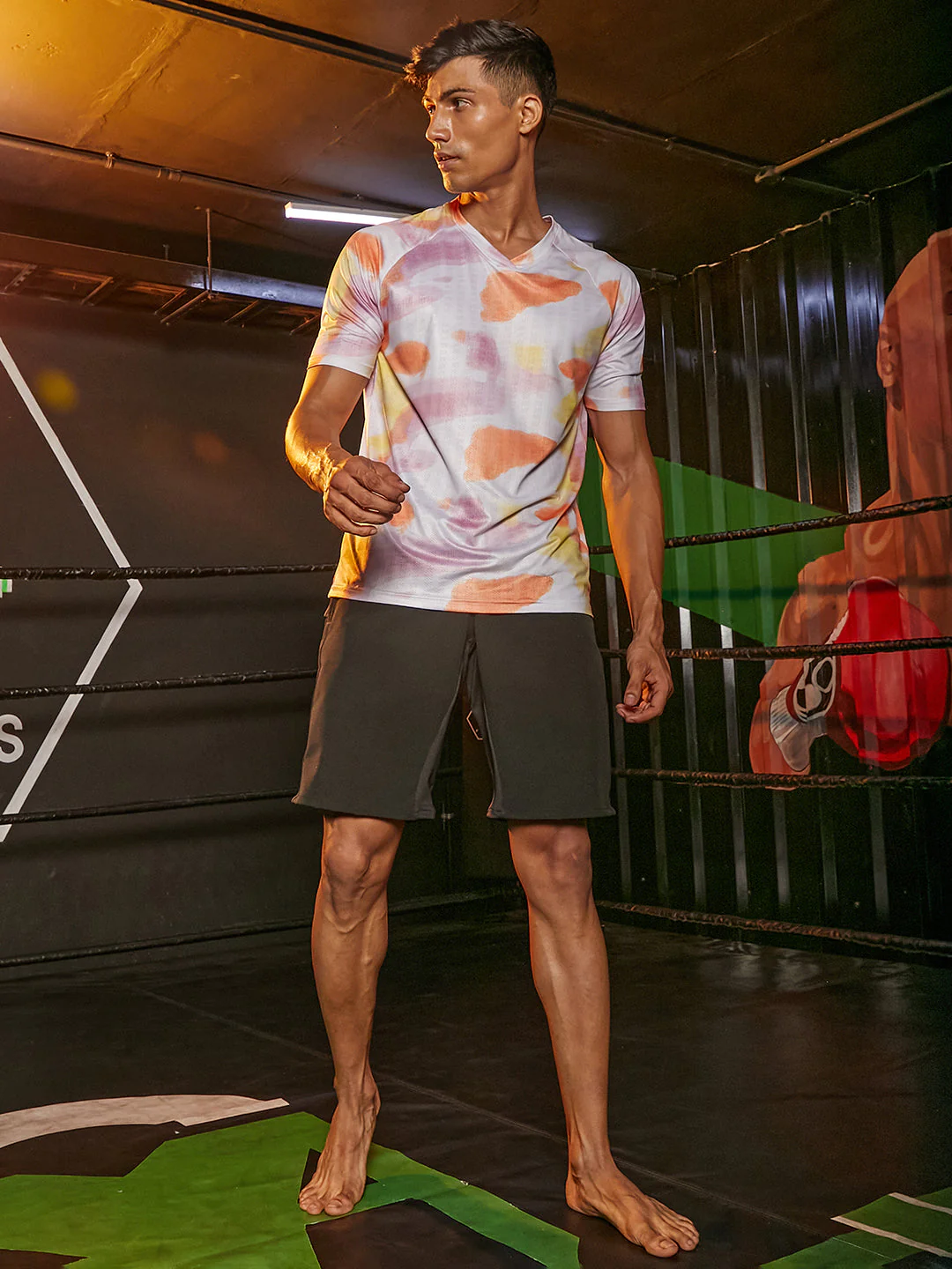 Water Strokes Activewear T-Shirt - Image 5