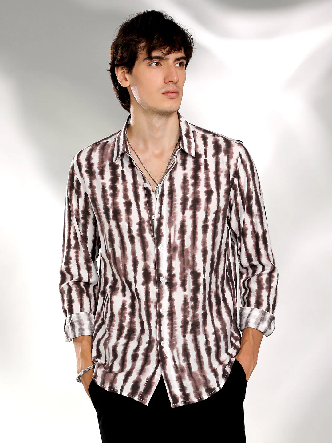 Ink-Striped Shirt - Image 2