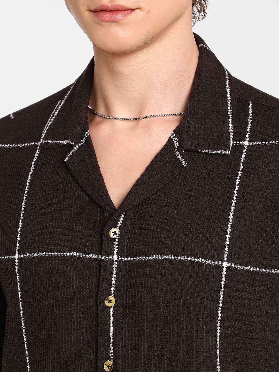 Graph Check Oversized Shirt - Image 14
