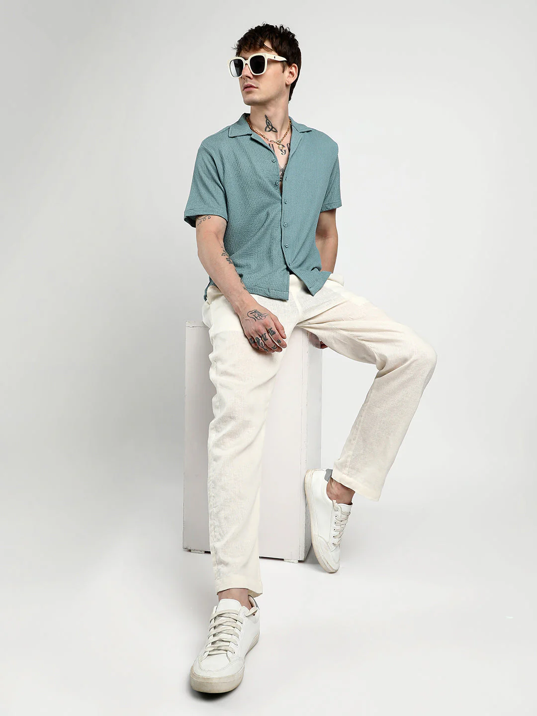 Micro Zig-Zag Shirt - Image 6