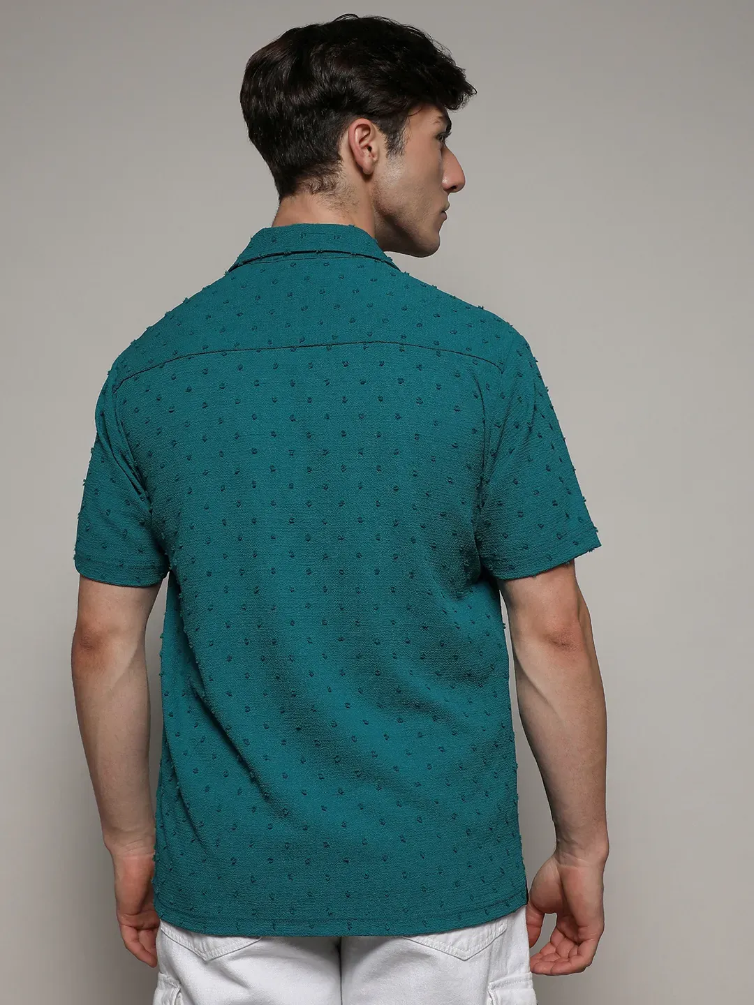 Self-Design Pom-Pom Shirt - Image 4