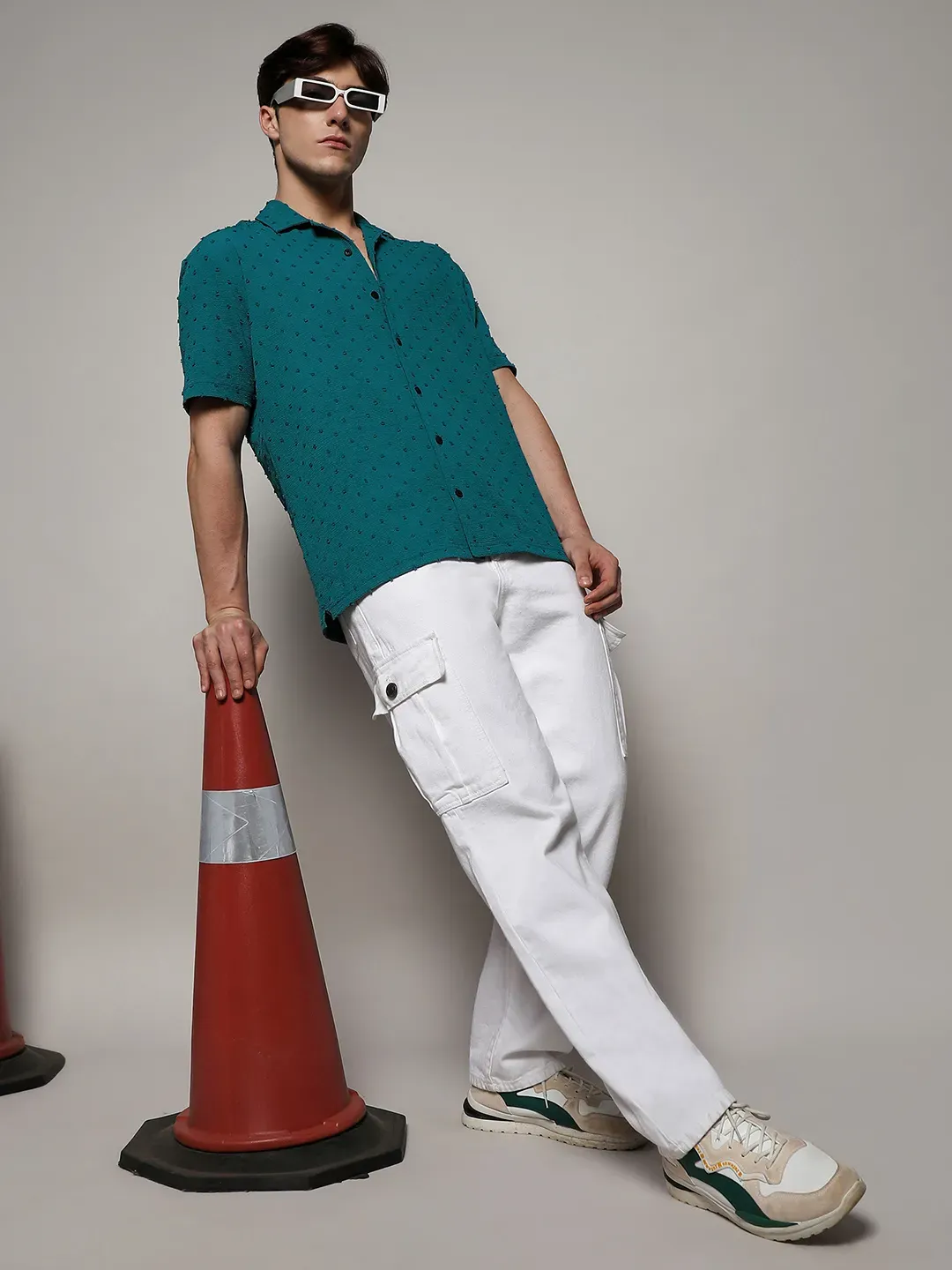 Self-Design Pom-Pom Shirt - Image 6