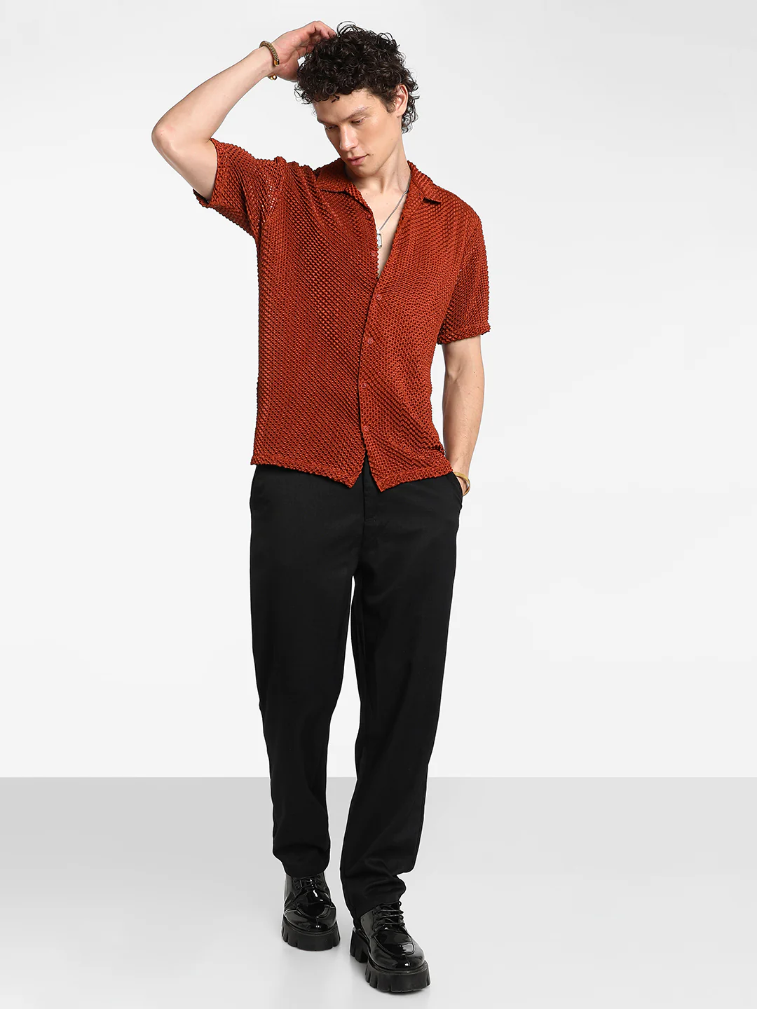 Puffy-Textured Shirt - Image 12