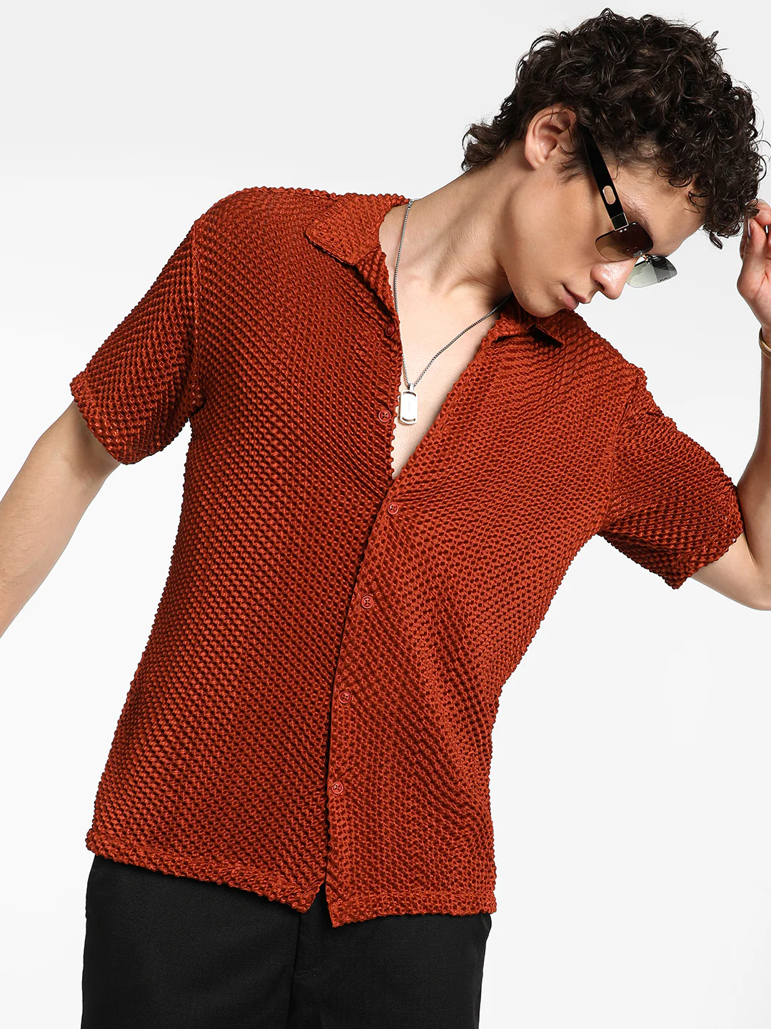 Puffy-Textured Shirt - Image 8