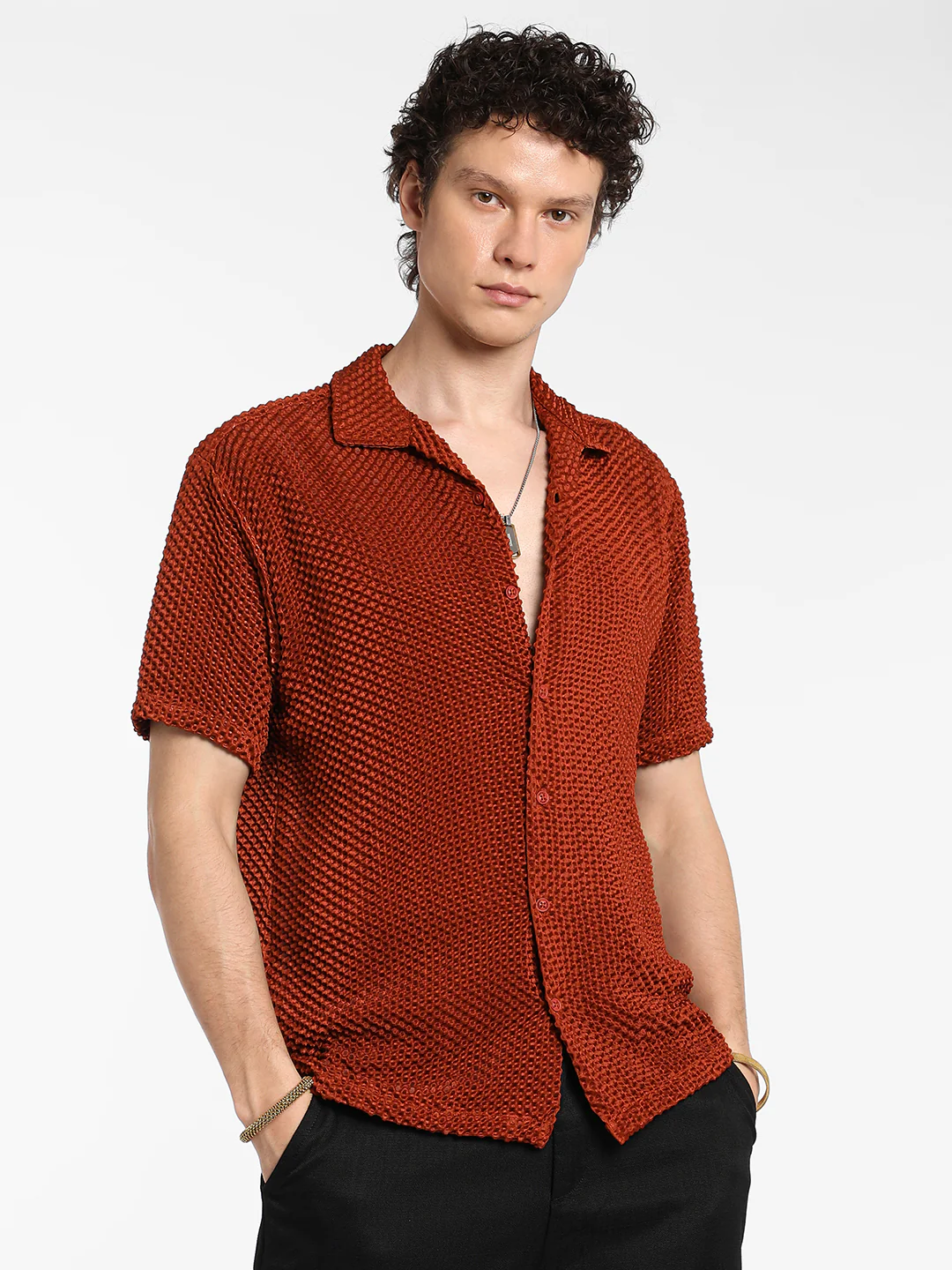 Puffy-Textured Shirt - Image 9