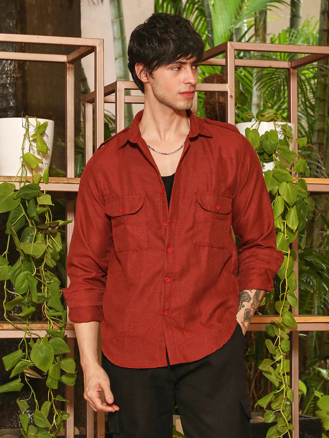 Relaxed Utility Shirt - Image 2
