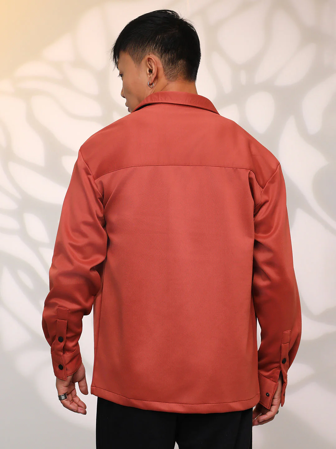 Solid Utility Shacket - Image 4