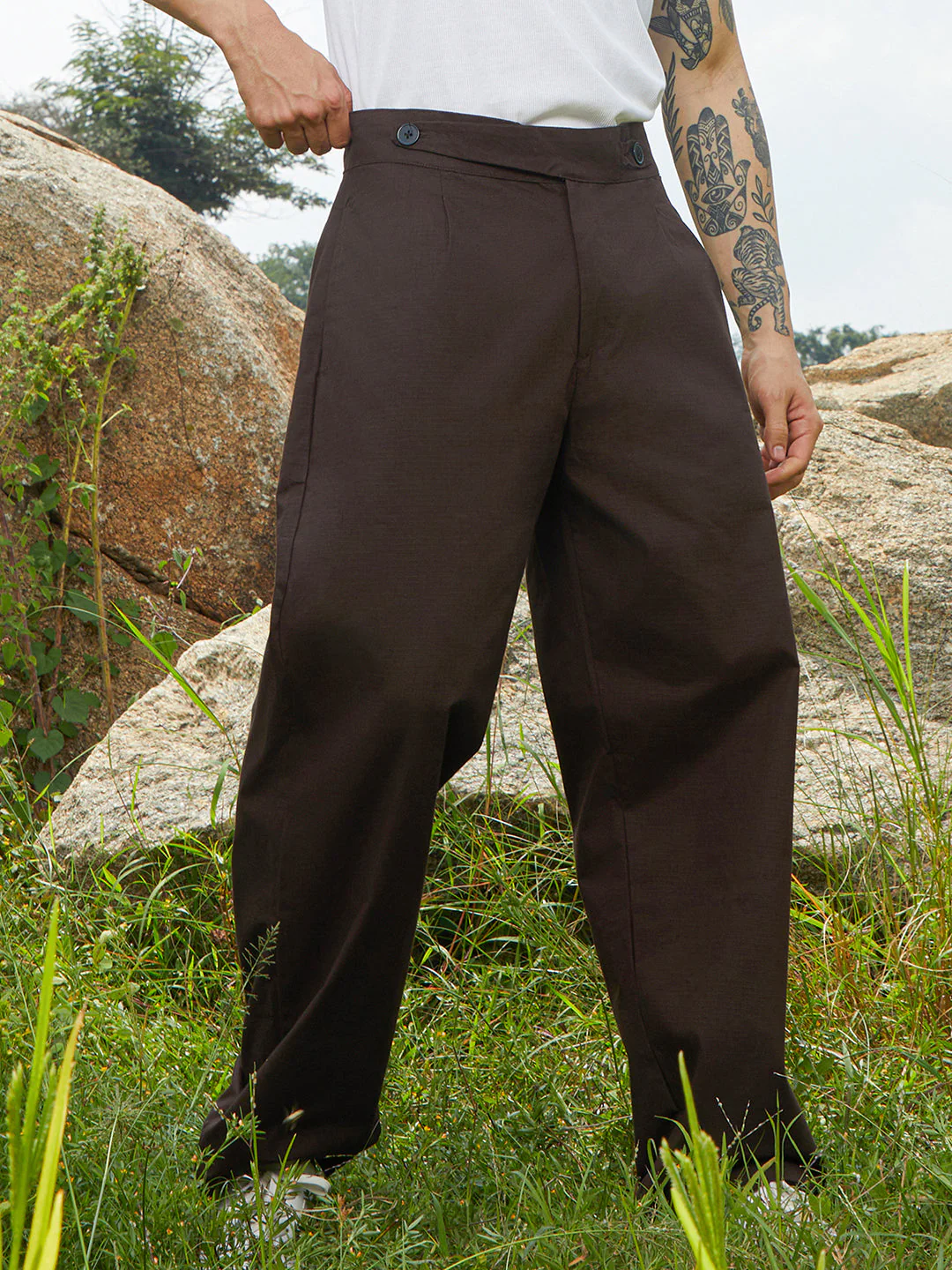Lightweight - Straight-Fit Tailored Trousers - Image 3