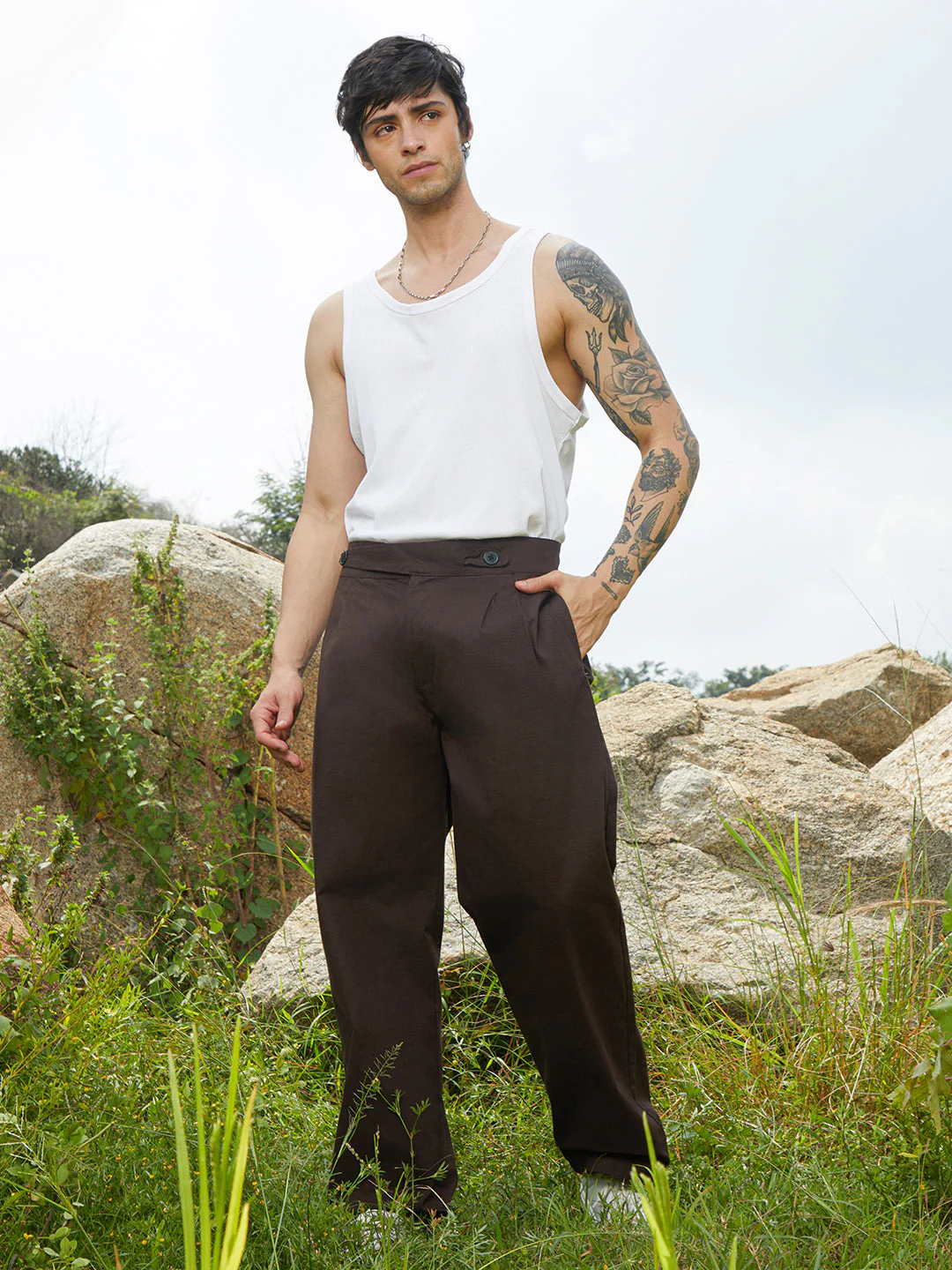 Lightweight - Straight-Fit Tailored Trousers - Image 5