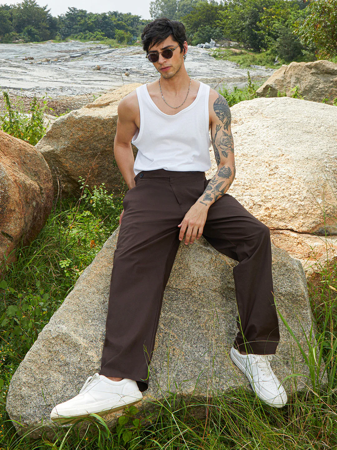 Lightweight - Straight-Fit Tailored Trousers - Image 6