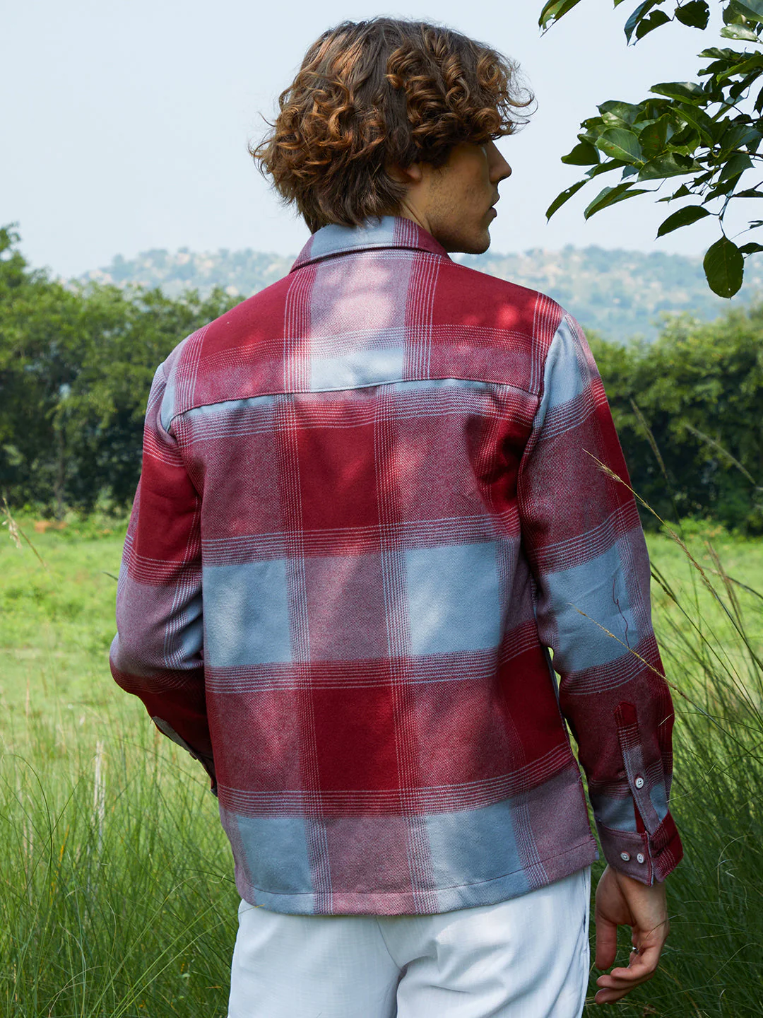 Vignette-Checkered Oversized Shirt - Image 4