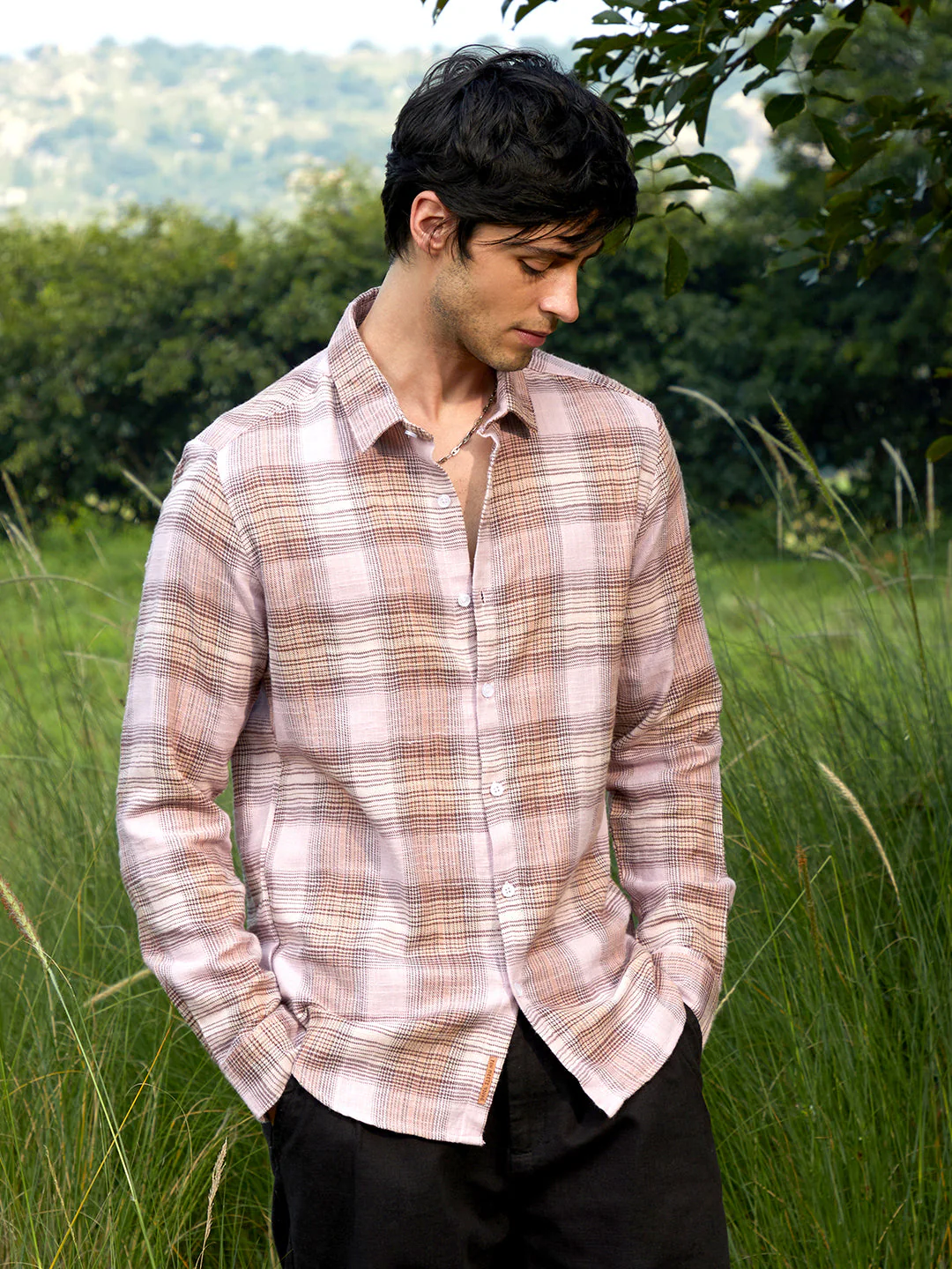 Vignette Buffalo-Check Flannel Shirt - Image 2