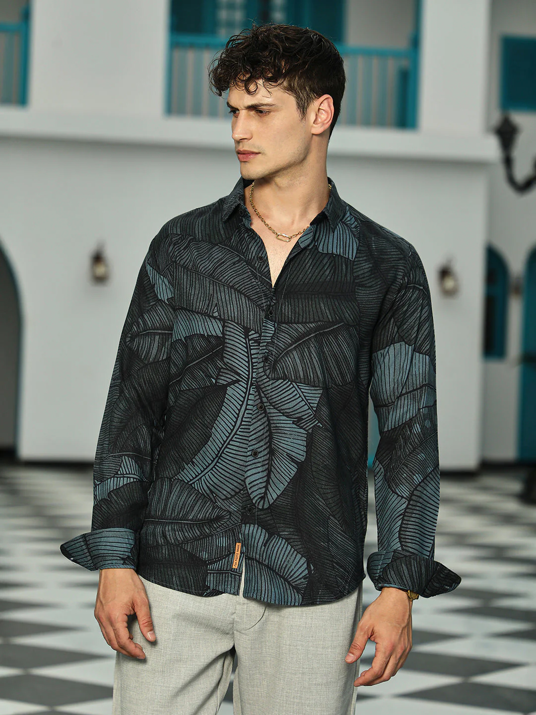 Foliage-Outline Shirt - Image 2