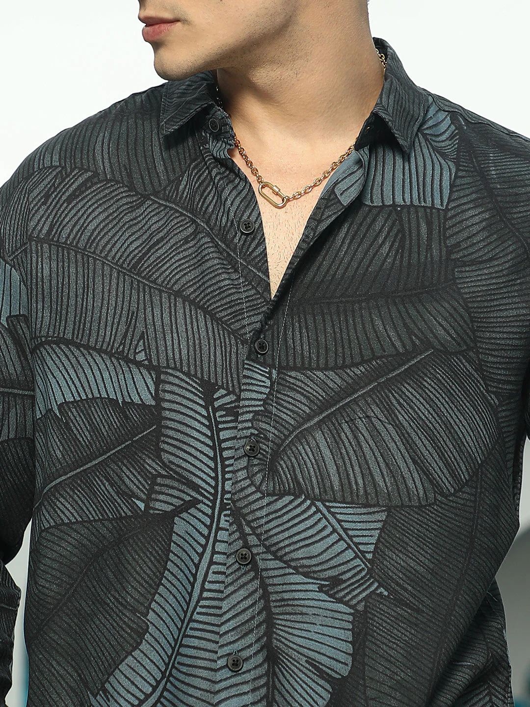 Foliage-Outline Shirt - Image 7