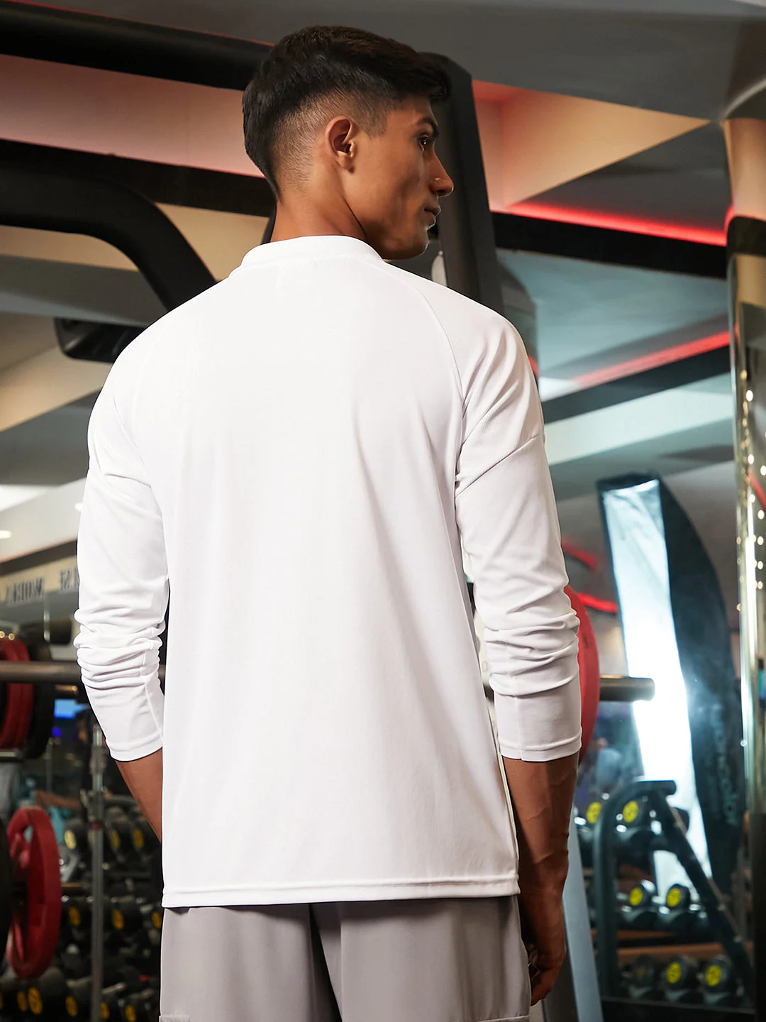 Contrast Print Activewear T-Shirt - Image 4