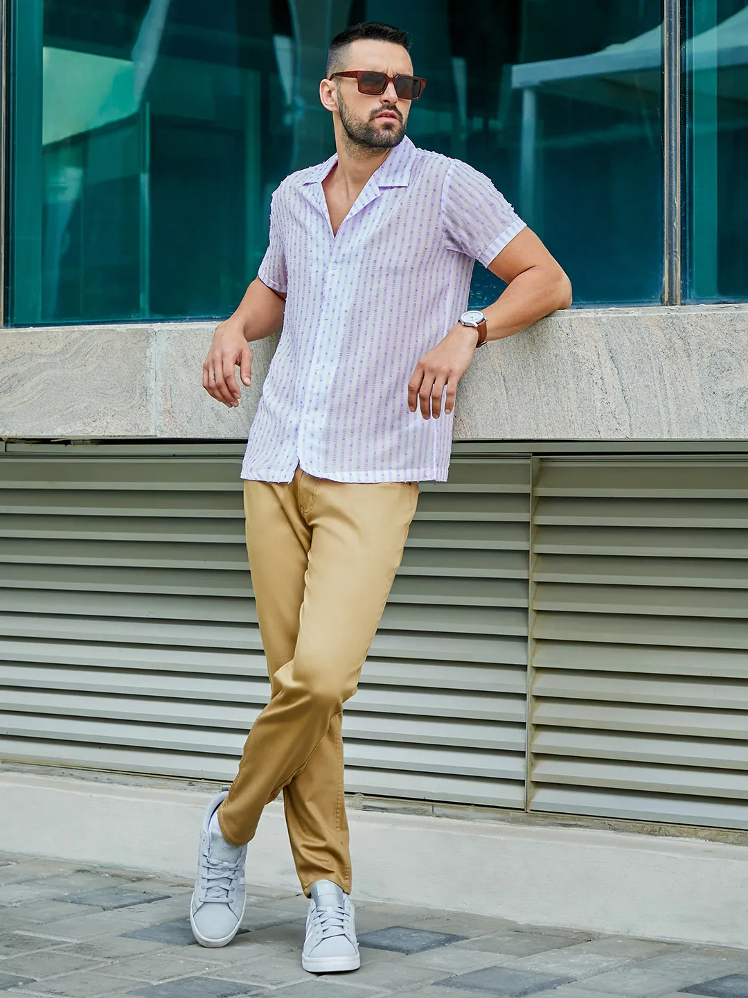Balanced Striped Shirt - Image 2