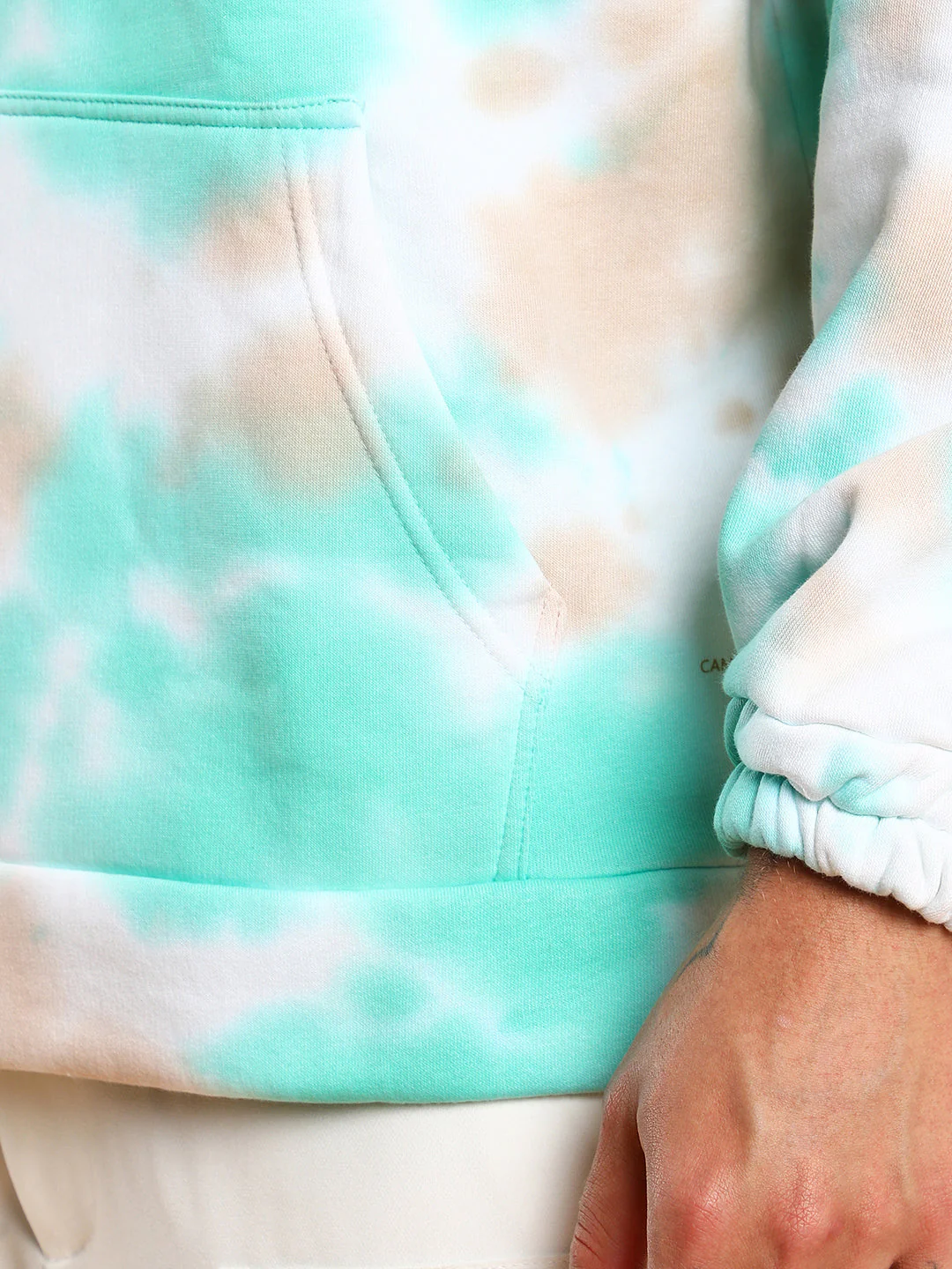 Tie-Dye Oversized Hoodie With Kangaroo Pocket - Image 8
