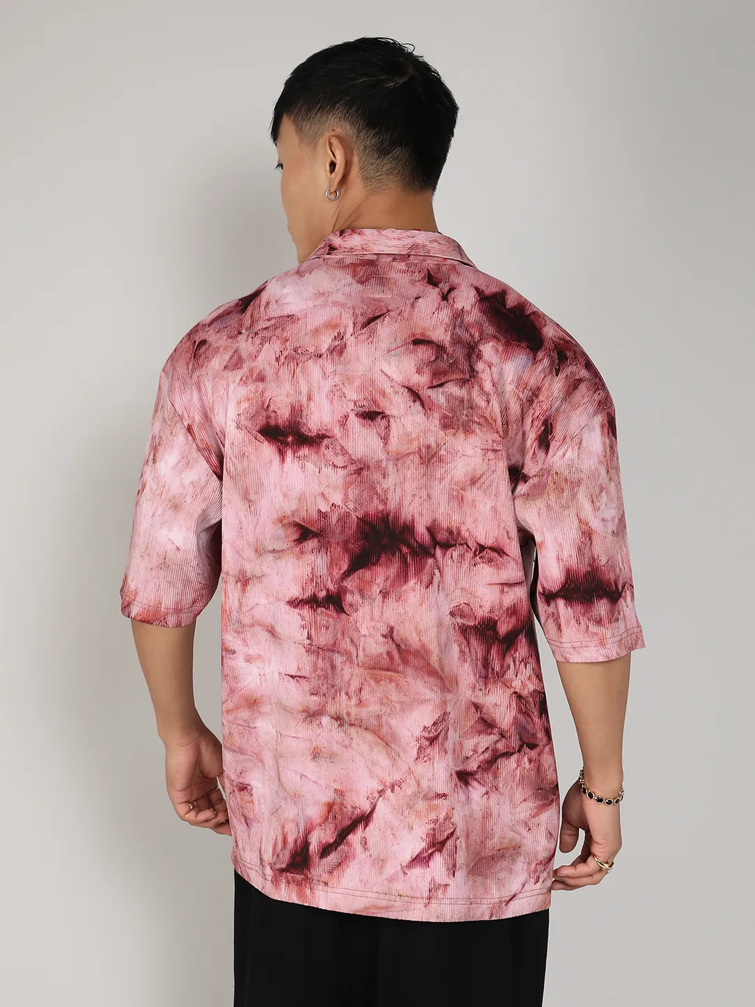 Tie-Dye Utility Oversized Shirt - Image 4