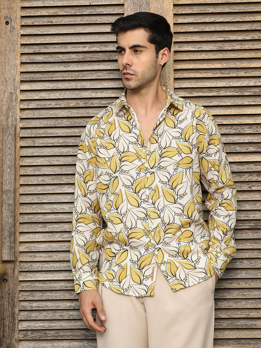 Leaflet Imprint Shirt - Image 3