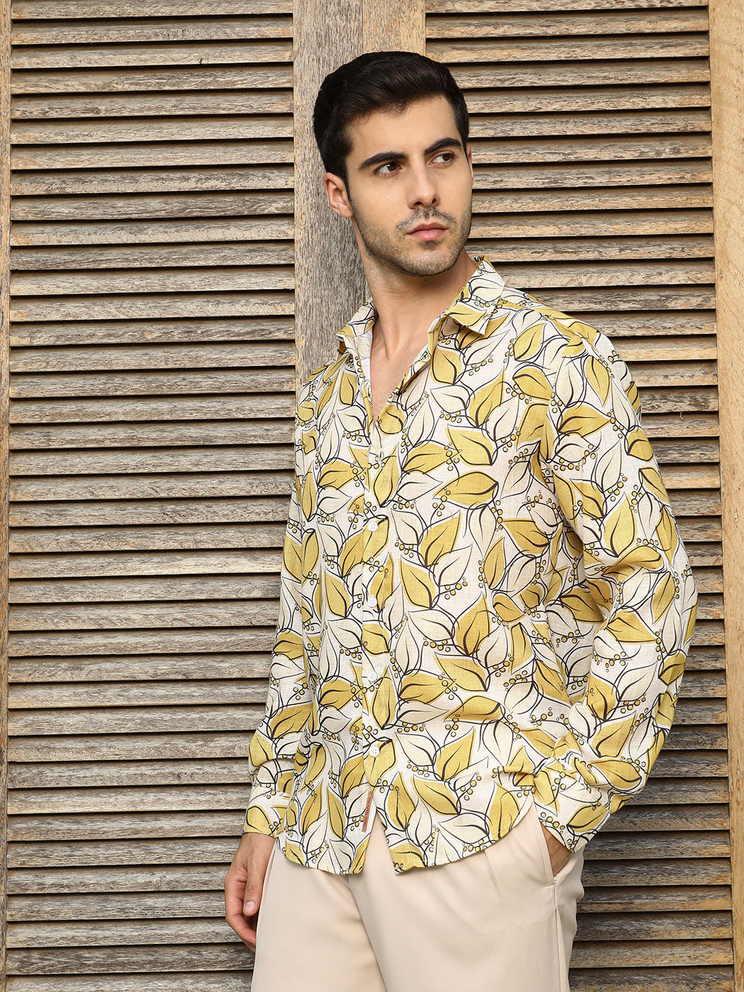 Leaflet Imprint Shirt - Image 4