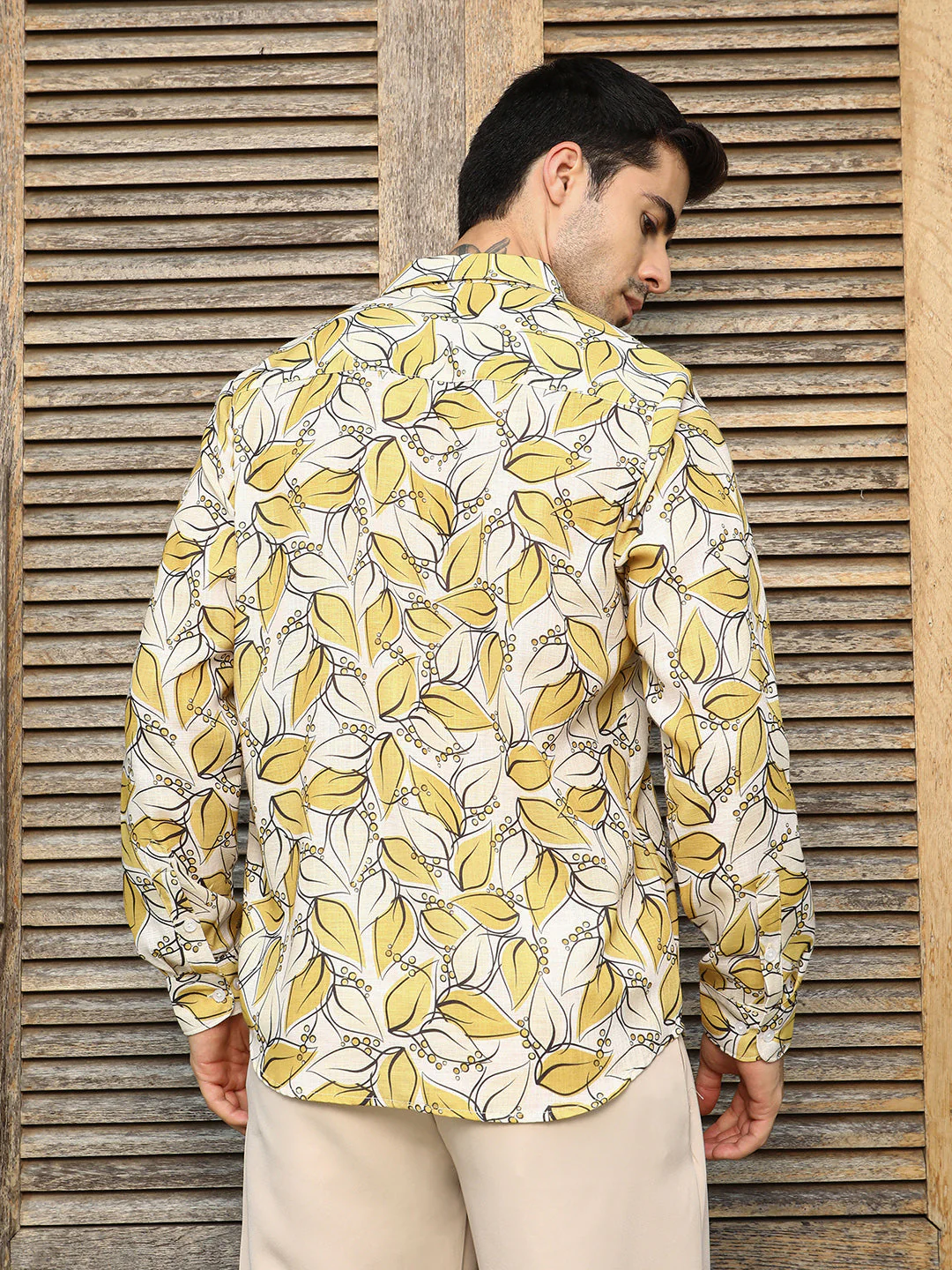 Leaflet Imprint Shirt - Image 5