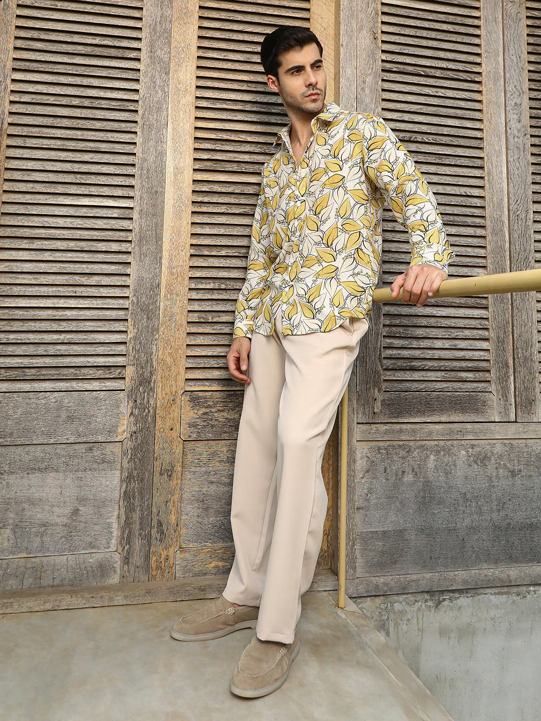 Leaflet Imprint Shirt - Image 7