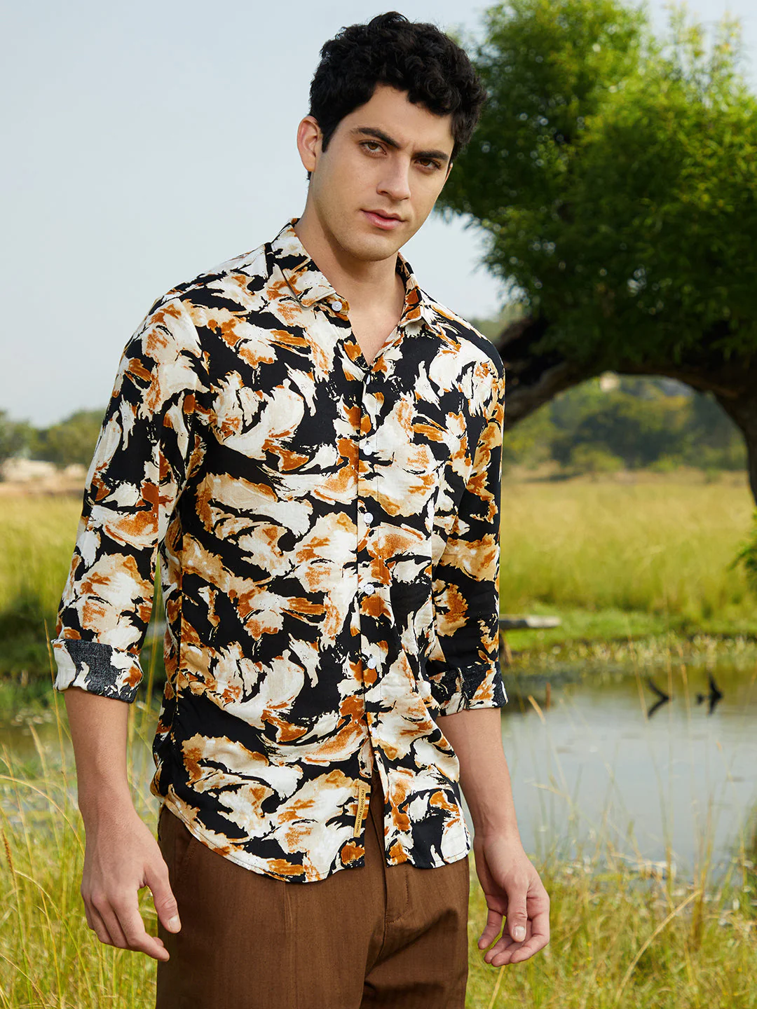 Burnt Foliage Shirt - Image 3