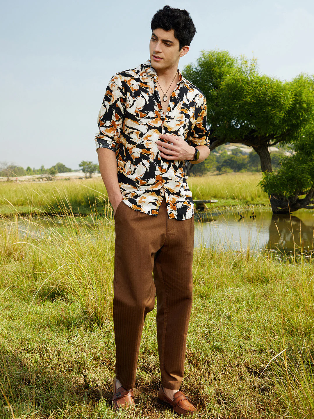 Burnt Foliage Shirt - Image 6