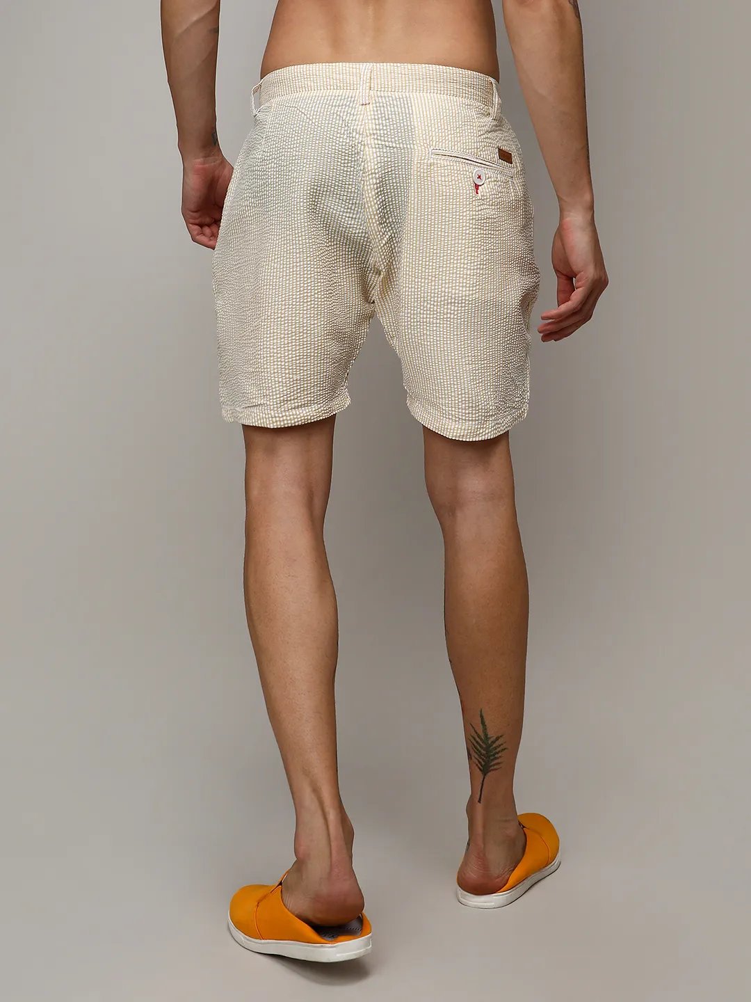 Seersucker Stripe Shorts - Image 4