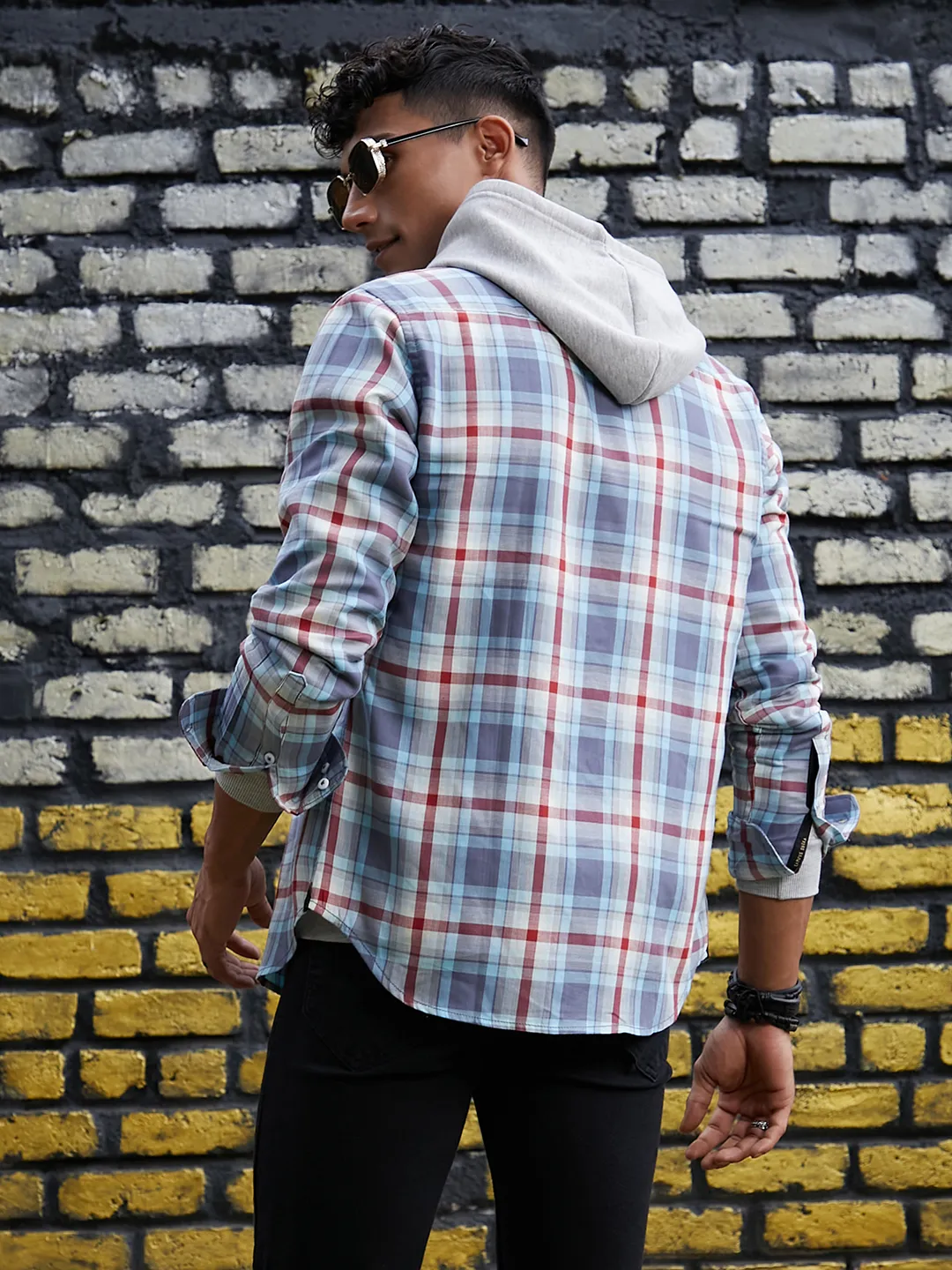 Multi Checks Print Shirt - Image 4