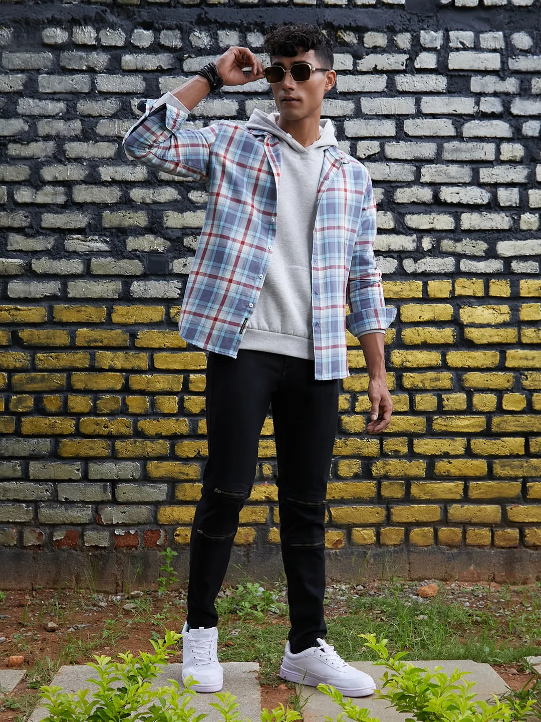 Multi Checks Print Shirt - Image 5