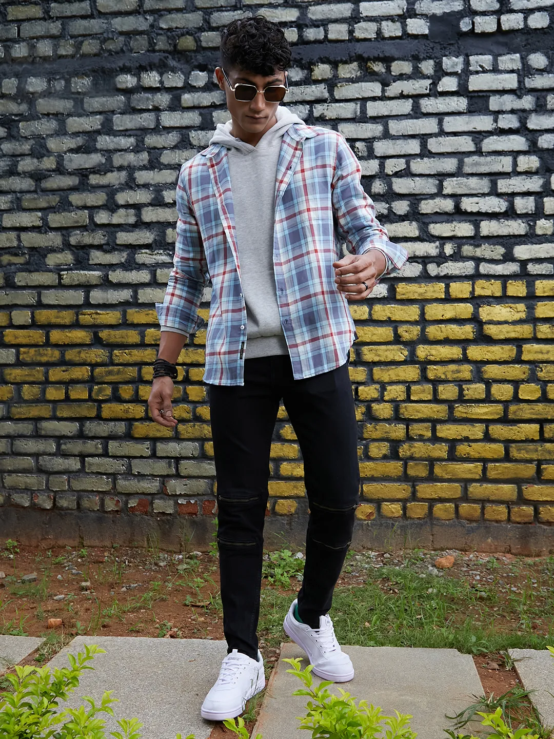 Multi Checks Print Shirt - Image 6