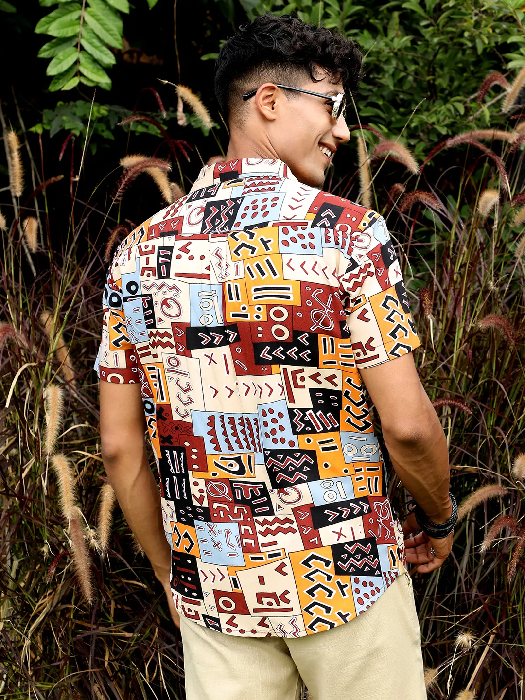Aztec Print Shirt - Image 4