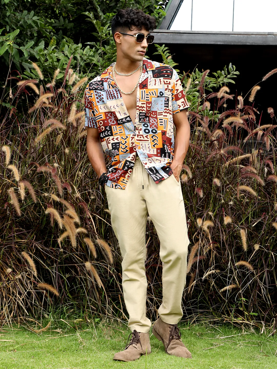 Aztec Print Shirt - Image 5