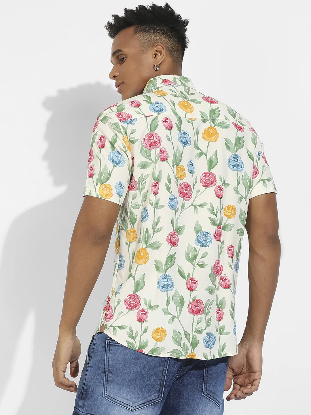 Rose Garden Print Shirt - Image 4