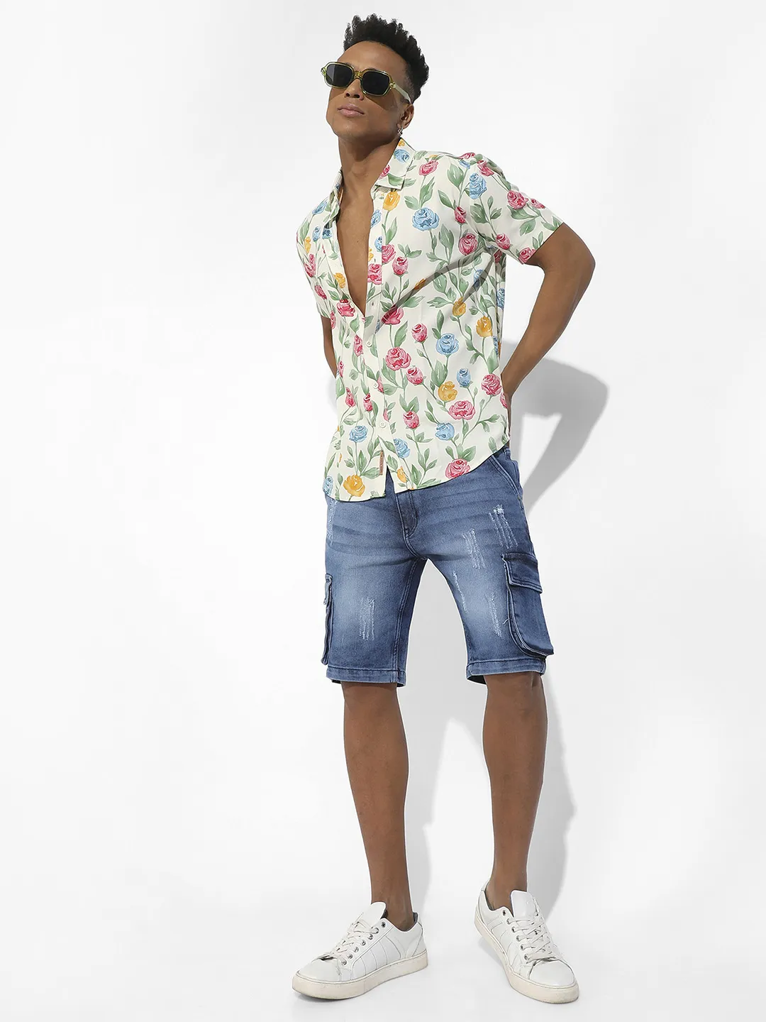 Rose Garden Print Shirt - Image 5
